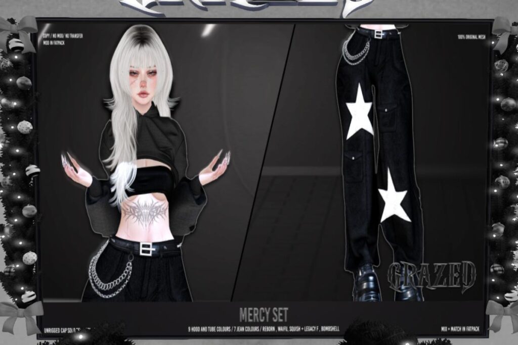 Mercy Hoodie and Jeans - Legacy/Reborn/+mods, L$299 each/L$1399 each FP