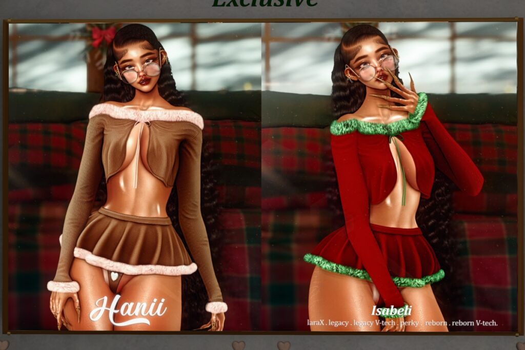 Isabeli Outfit - Legacy/MaitreyaX/Reborn/+mods, L$299 each/L$999 each FP/L$1799 MP