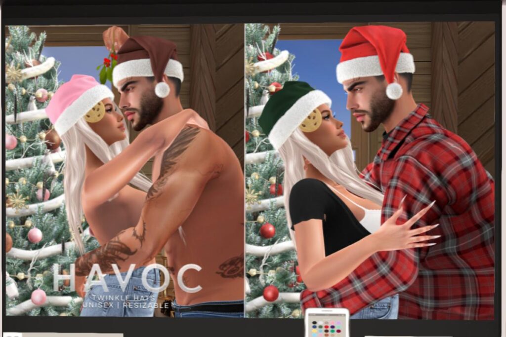 Twinkle Hats, L$99 each/L$499 FP