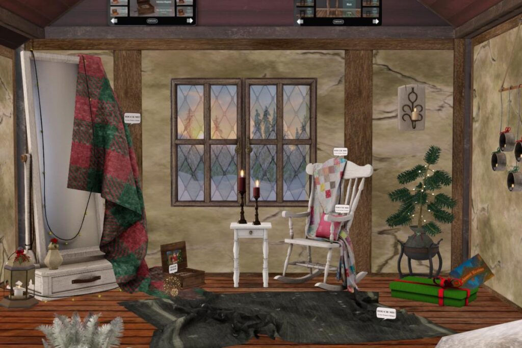 Guilden Holiday Vanity Mirror, L$250