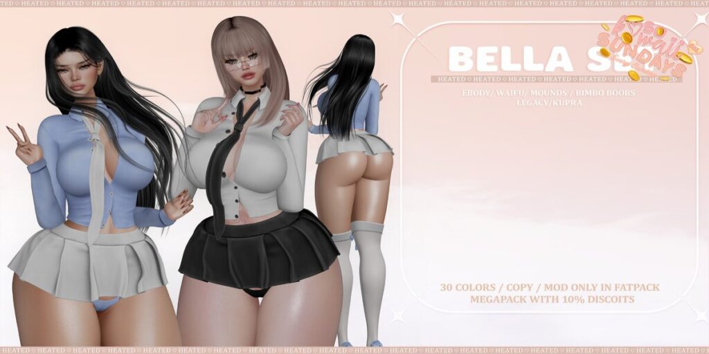 Bella Set - Inithum/Legacy/Reborn/+mods	<a href="http://maps.secondlife.com/secondlife/Winterfell%20North/138/96/27" target="_blank">Teleport</a>