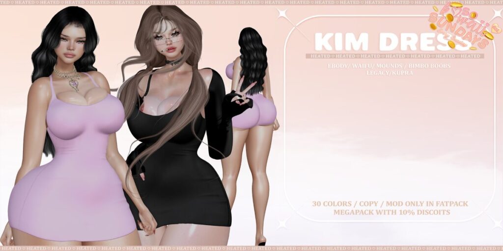 Kim Dress - Inithium/Legacy/Reborn/+mods	<a href="http://maps.secondlife.com/secondlife/Winterfell%20North/141/92/27" target="_blank">Teleport</a>