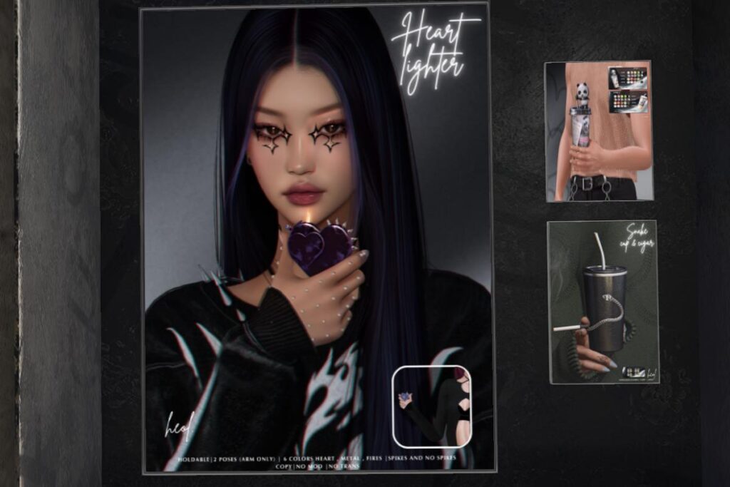 Heart Lighter Holdable, L$299