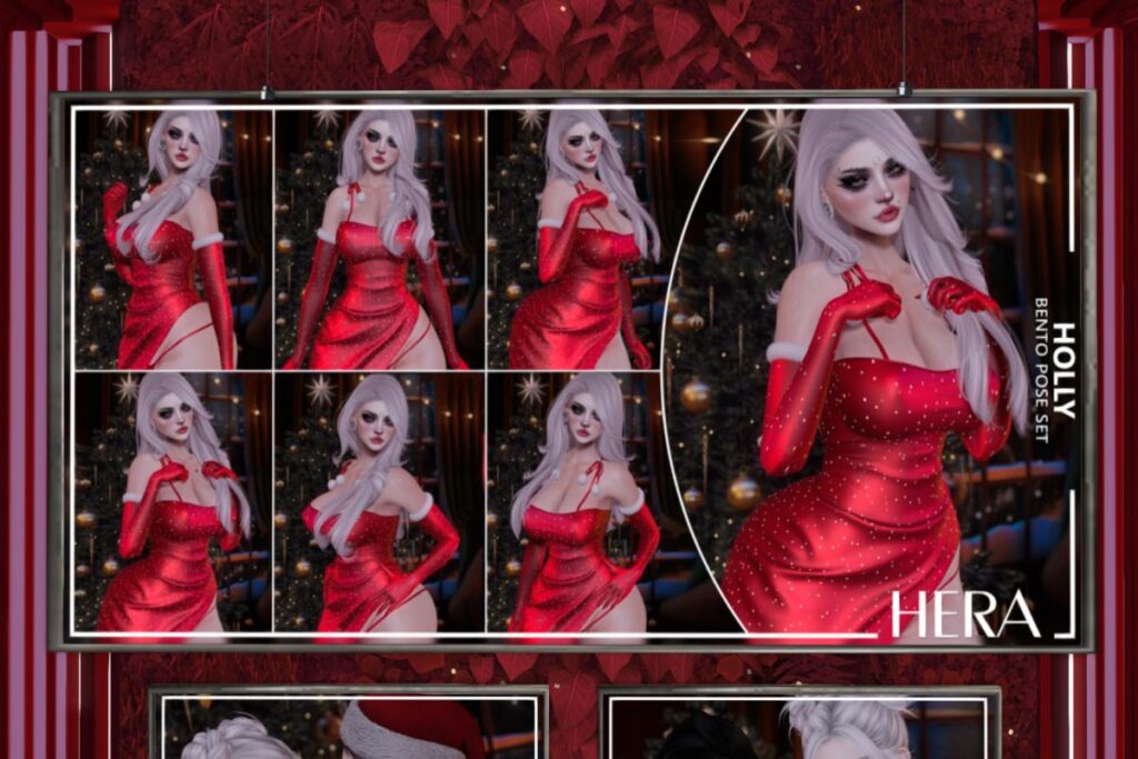 Holly Pose Set, L$248