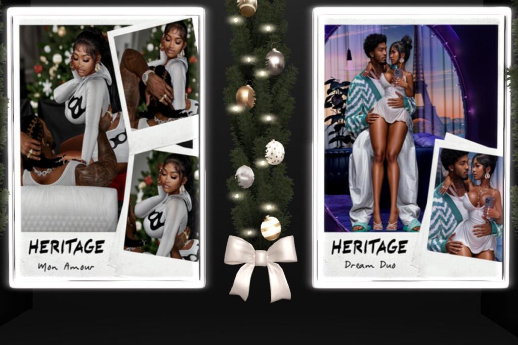 Mon Amour Couples Pose, L$350 | Dream Duo Couples Pose, L$350