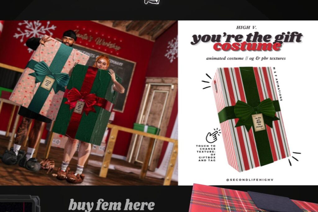 Your The Gift Costume, L$399 each