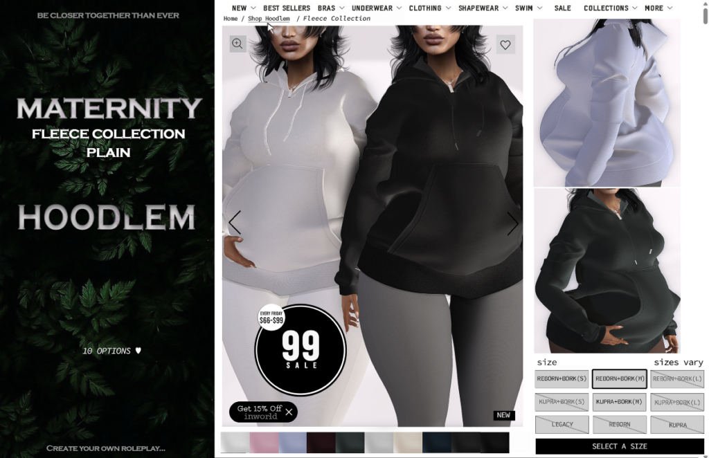 Fleece Collection - Bork for Inithium/Reborn	<a href="http://maps.secondlife.com/secondlife/Lowkey/123/85/25" target="_blank">Teleport</a>