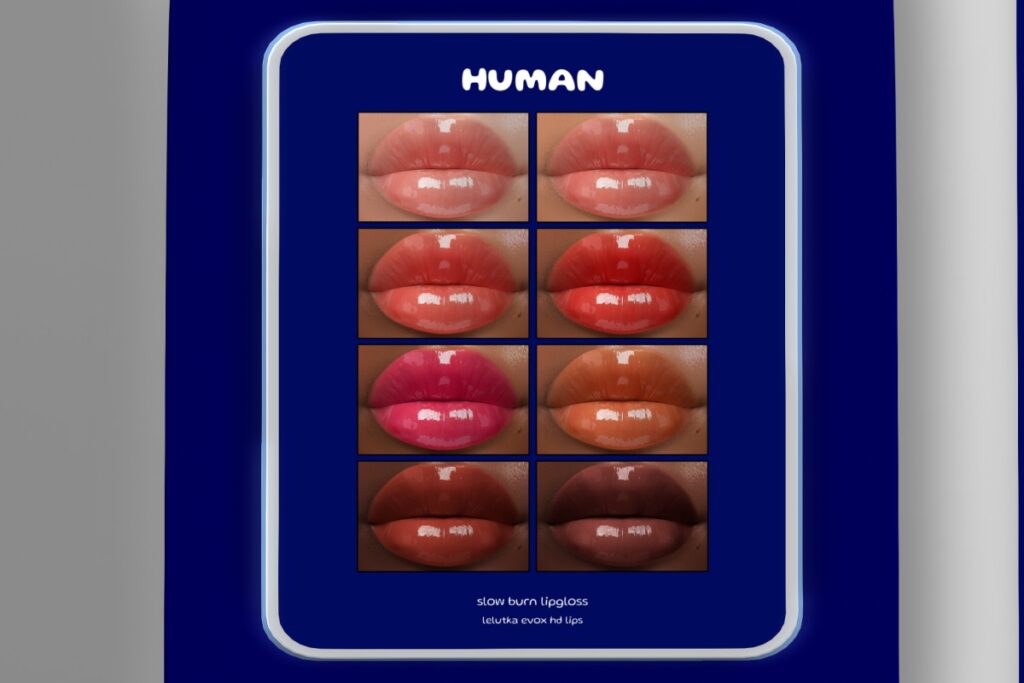 Slow Burn Lipgloss - EvoX, L$299 FP