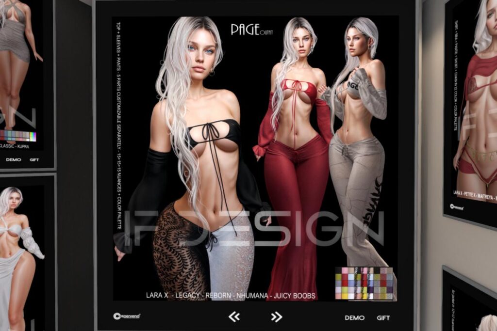 Page Outfit - Legacy/MaitreyaX/Nhumana/Reborn/+mods, L$299