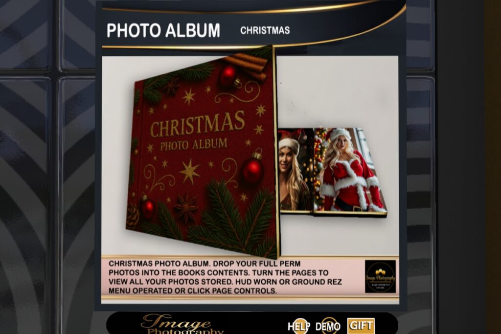 Photo Album Christmas, L$199