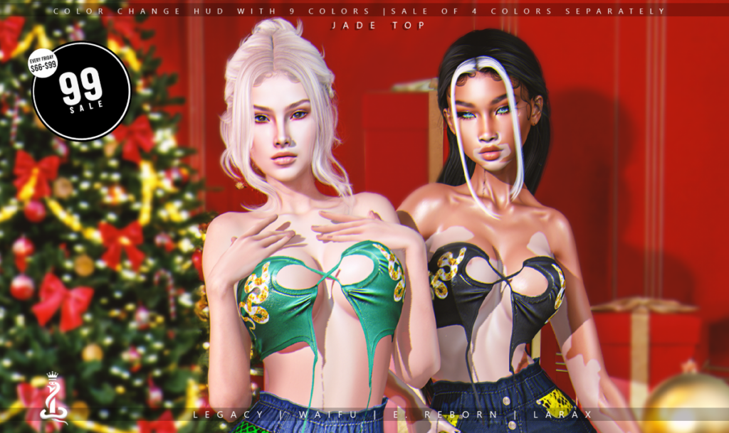 Jade Top - Legacy/MaitreyaX/Reborn/+mods	&lt;a href=&quot;http://maps.secondlife.com/secondlife/Eden%20Paradise/34/212/2802&quot; target=&quot;_blank&quot;&gt;Teleport&lt;/a&gt;