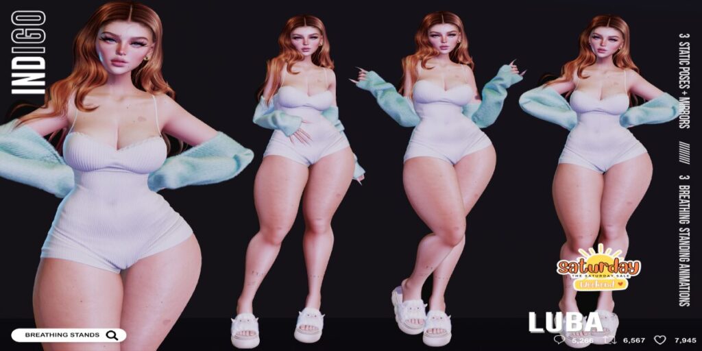 Luba Poses	<a href="http://maps.secondlife.com/secondlife/Palmetta/140/32/1698" target="_blank">Teleport</a>