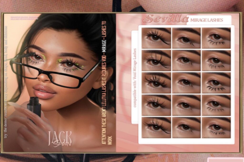 Sevilla Lashes - Void Mirage, L$299