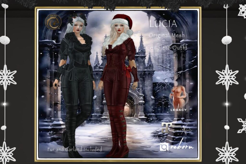 Lucia Outfit - Legacy/MaitreyaX/Reborn, L$150-L$350 each