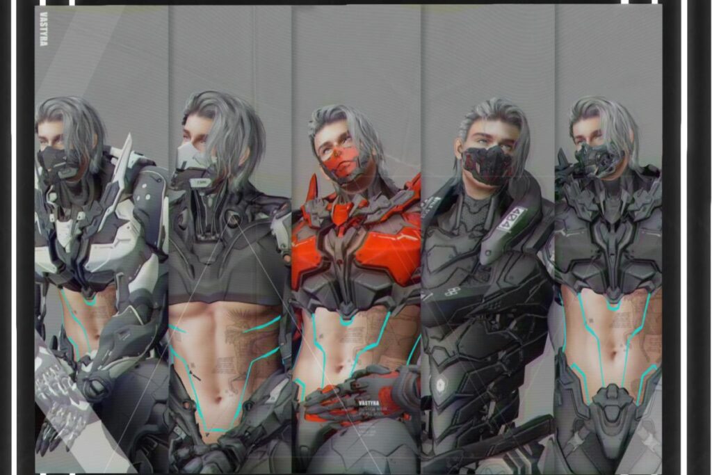 Vastrya Mask, L$299 each/L$699 FP