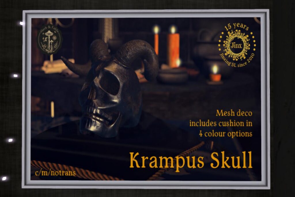 Krampus Skull, L$299