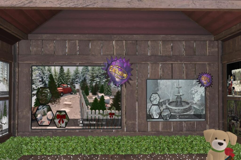 Tree Farm Backdrop, L$299