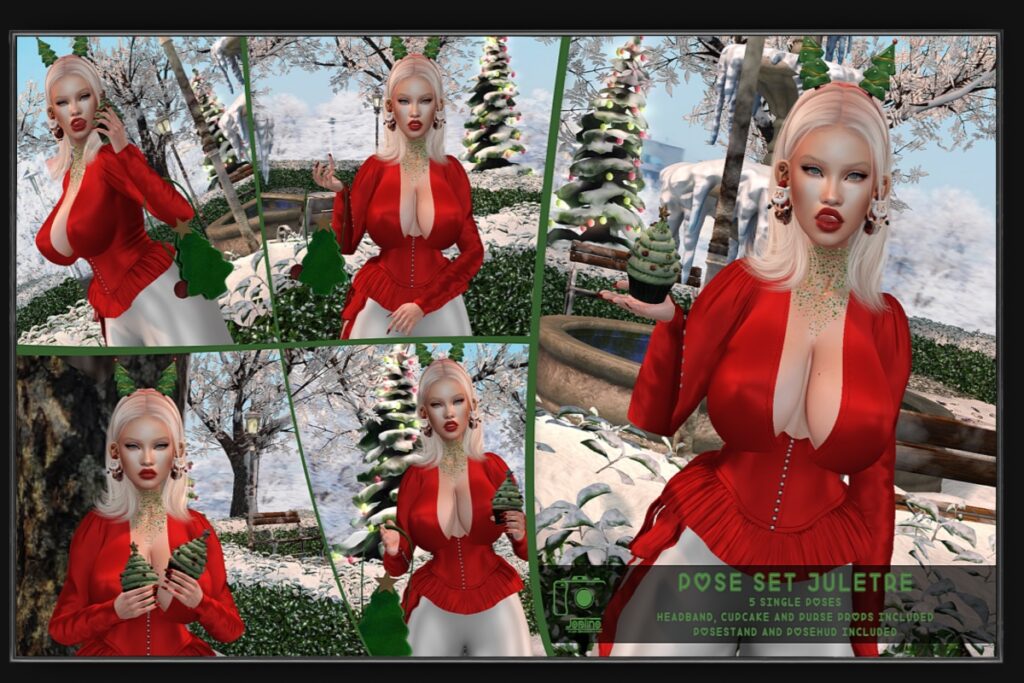 Juletre Poses &amp; Props, L$249 FP