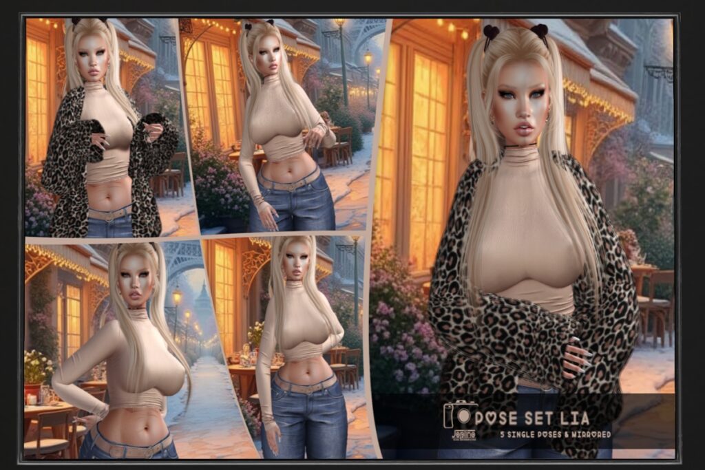 Lia Pose Set, L$249