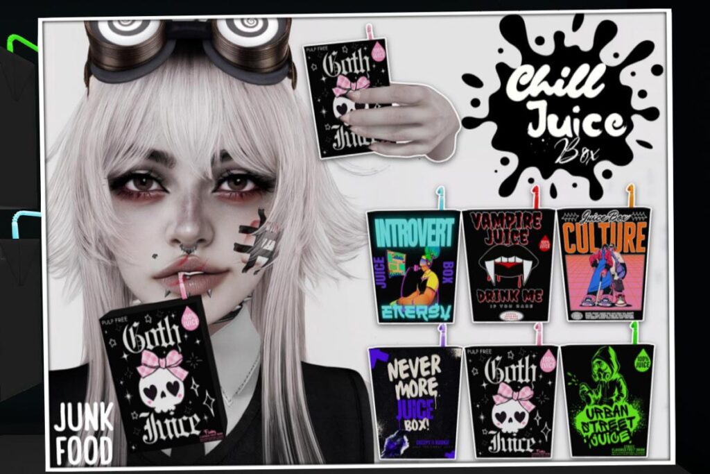 Chill Juice Box Holdable, L$199 each/L$1100 FP