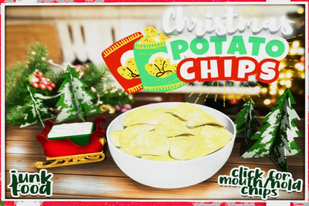 Christmas Potato Chips, L$249