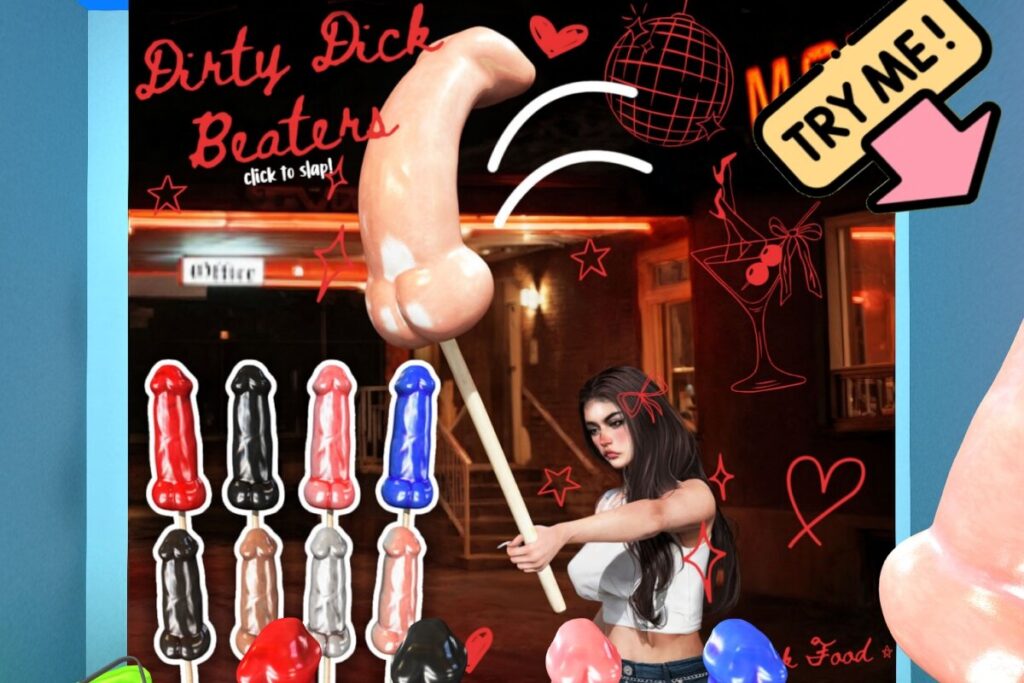 Dirty Dick Beaters, L$299 each/L$1999 FP