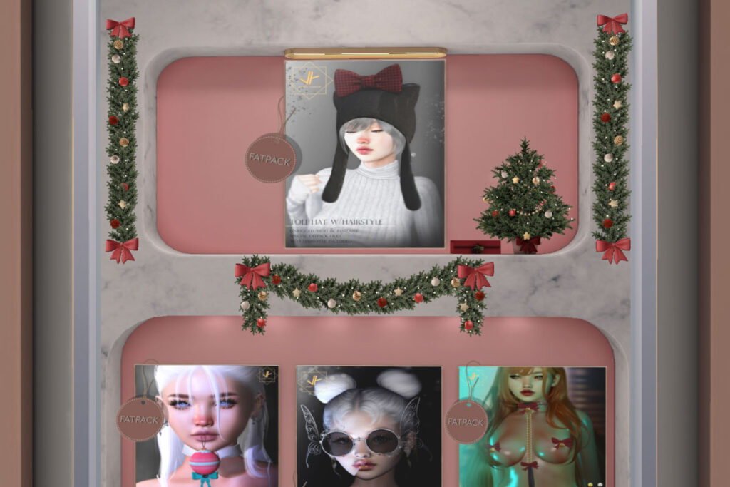 Toli Hat with Hairstyle, L$199