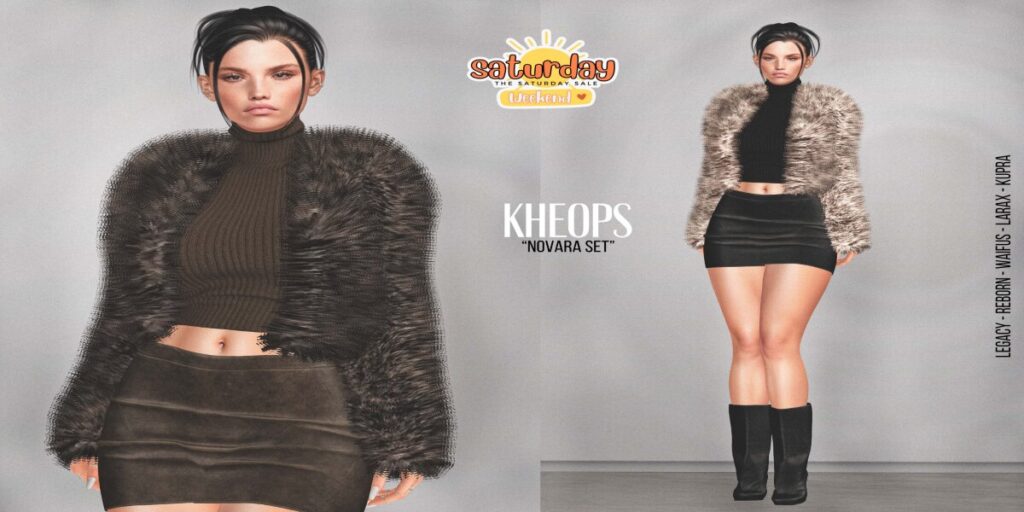 Novara Set - Inithium/Legacy/MaitreyaX/Reborn/+mods	<a href="http://maps.secondlife.com/secondlife/Meds/130/120/3807" target="_blank">Teleport</a>