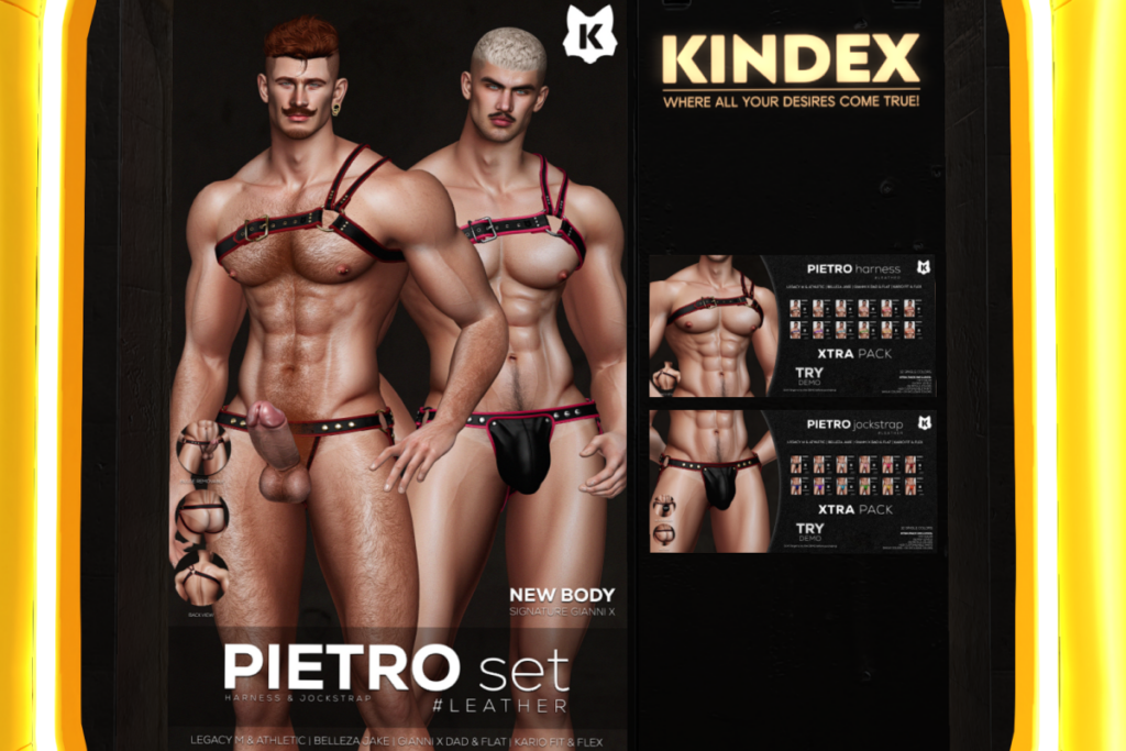 Pietro Set - Gianni/Jake/Kario/Legacy/+mods, L$252 each/L$1782 each FP