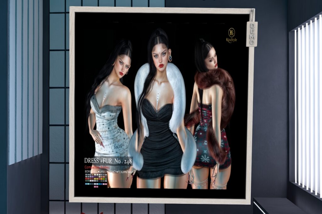 Dress &amp; Fur No. 248 - Legacy/MaitreyaX/Reborn/+mods, L$299