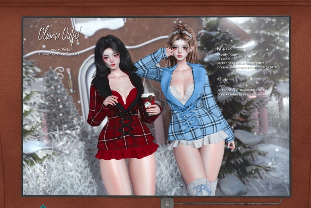 Olowen Outfit - Legacy/+mods, L250-L$$280 each/L$1000-L$1250 each FP