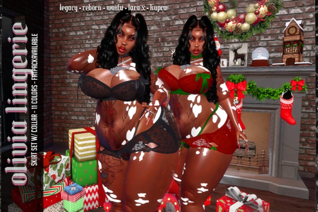 Olivia Lingerie - Inithium/Legacy/MaitreyaX/Reborn/+mods, L$250 each/L$2000 FP