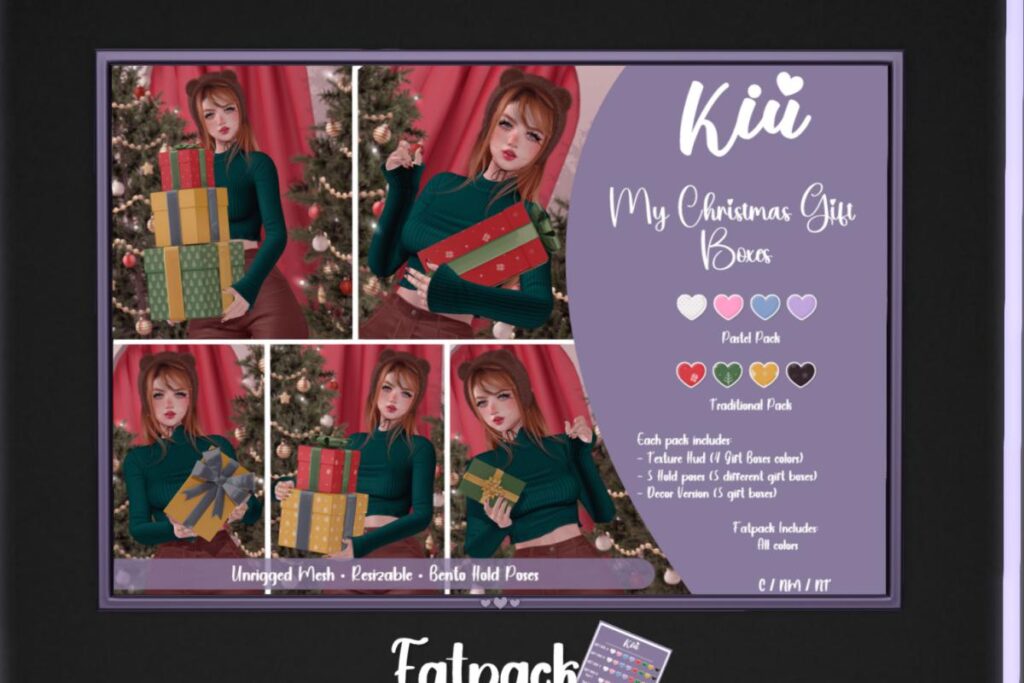 My Christmas Gift Box, L$399 each/L$560 FP