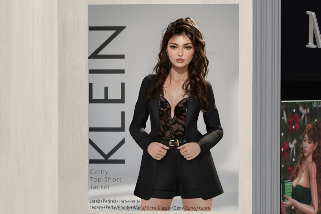 Cathy Outfit - GenX/Inithium/legacy/Maitreya/Reborn/+mods, L$75-L$150 each/L$450-L$750 each FP