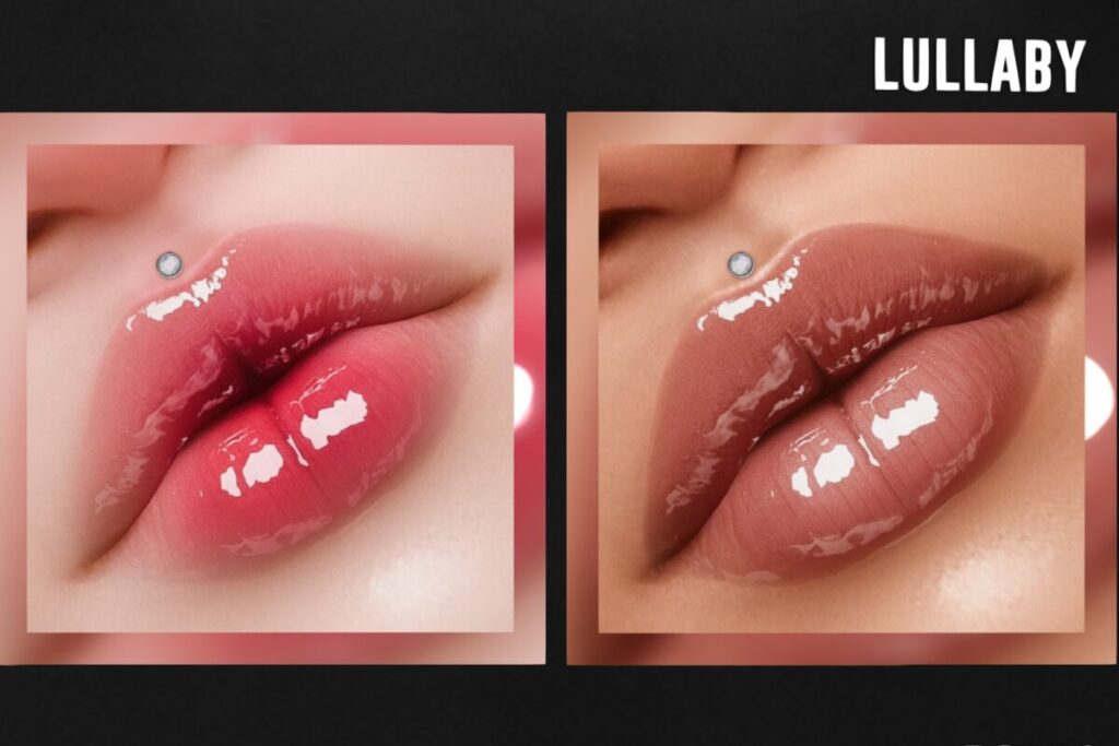 Lullaby Lip Gloss - EvoX, L$299 each/L$599 FP