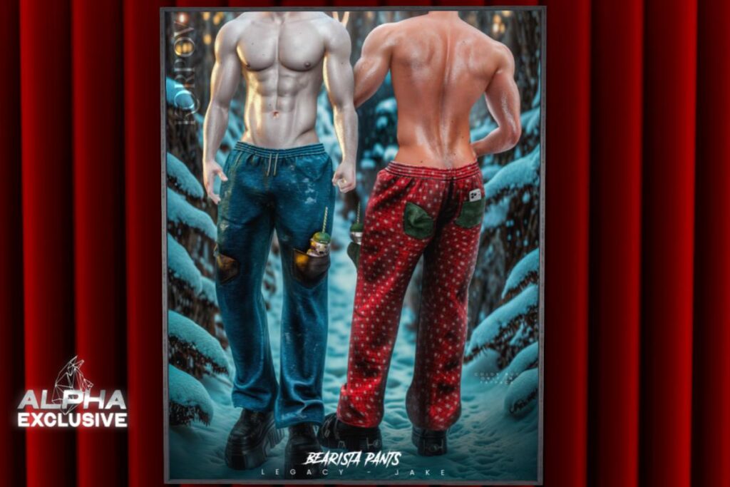 Bearista Pants - Jake/Kario/Legacy, L$249 each/L$749 FP