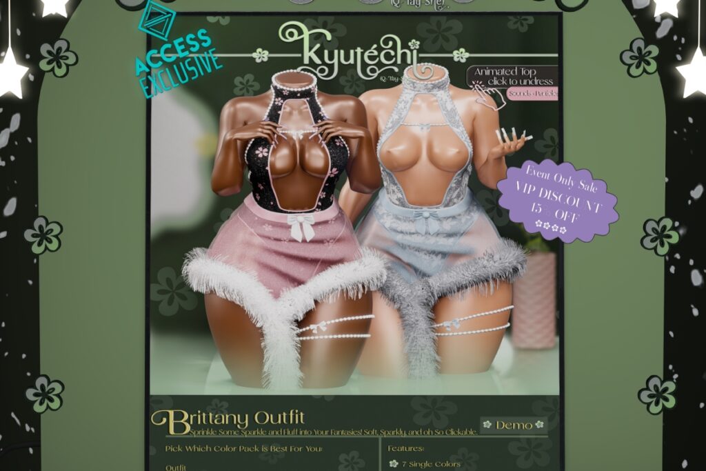 Brittany Outfit - Inithium/LEgacy/Reborn/+mods, L$425 each/L$1899 FP