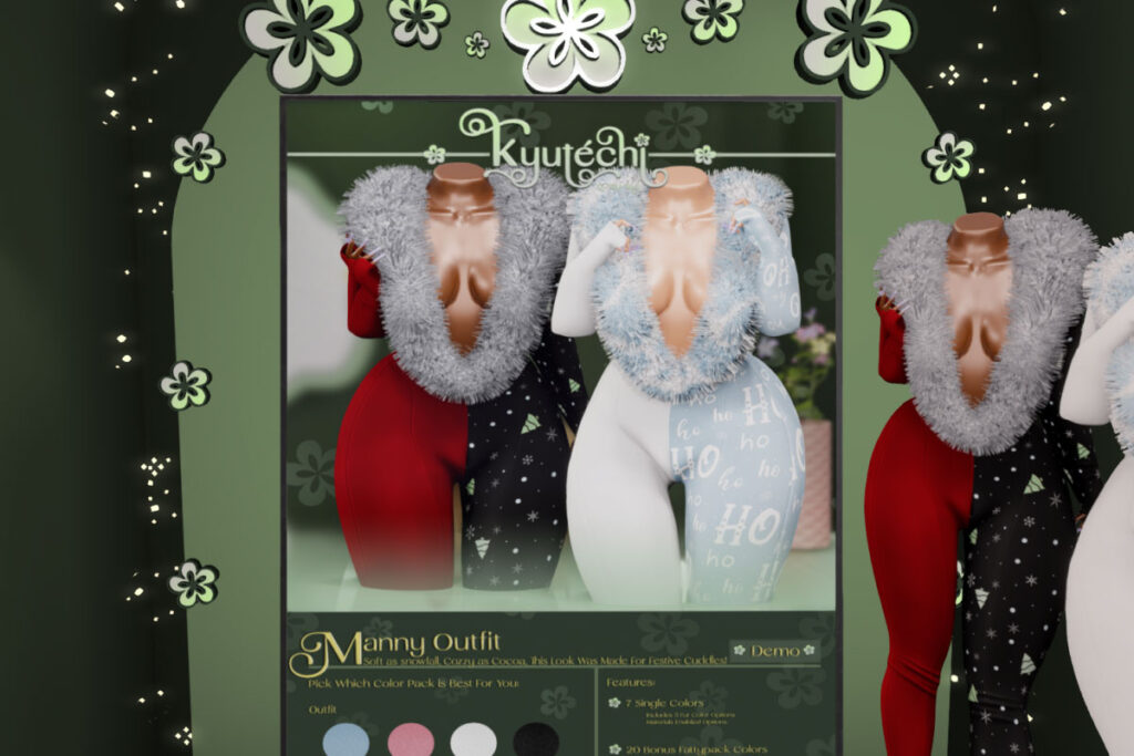 Manny Outfit - LoveYourBody/Reborn/+mods, L$325 each / L$1699 FP