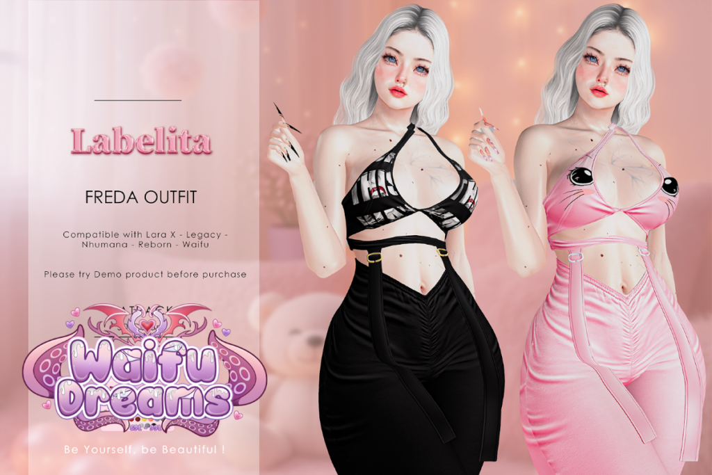Freda Outfit - Legacy/Maitreya/Nhumana/Reborn/+mods