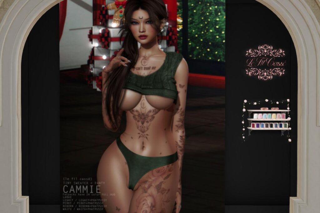 Cammie Tiny Sweater &amp; Panty - Legacy/MaitreyaX/Reborn/+mods, L$398 each/L$1808 FP