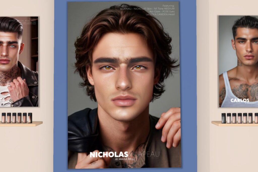 Nicholas Skin - EvoX, L$699 each/L$1999 FP