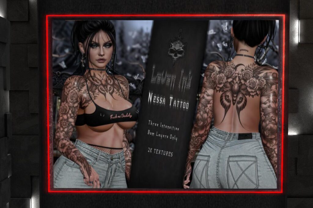 Nessa Tattoo - Evo X, L$350