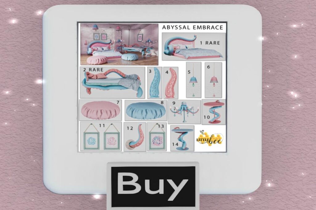 Abyssal Entrance Decor, L$59 per play/L$1999 FP