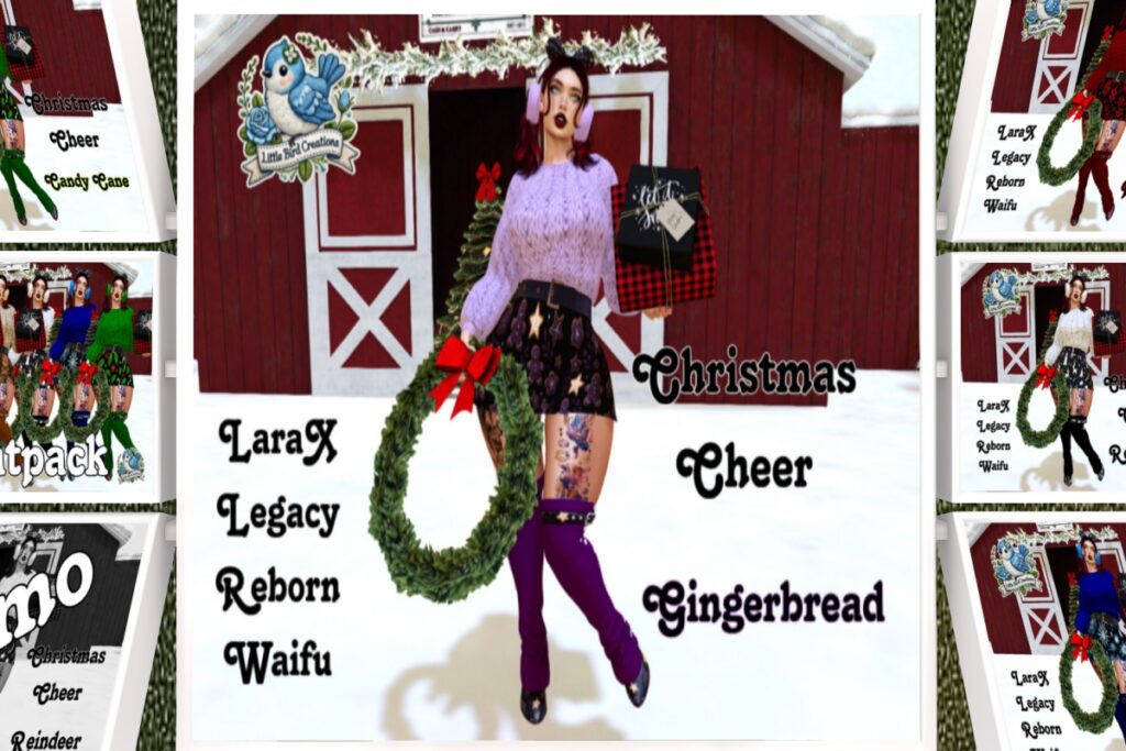 Christmas Cheer Set - Legacy/MaitreyaX/Reborn/+mods, L$300 each/L$1200 FP