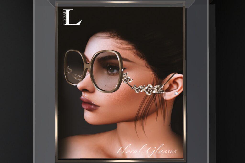 Floral Glasses, L$250 each/L$500 FP