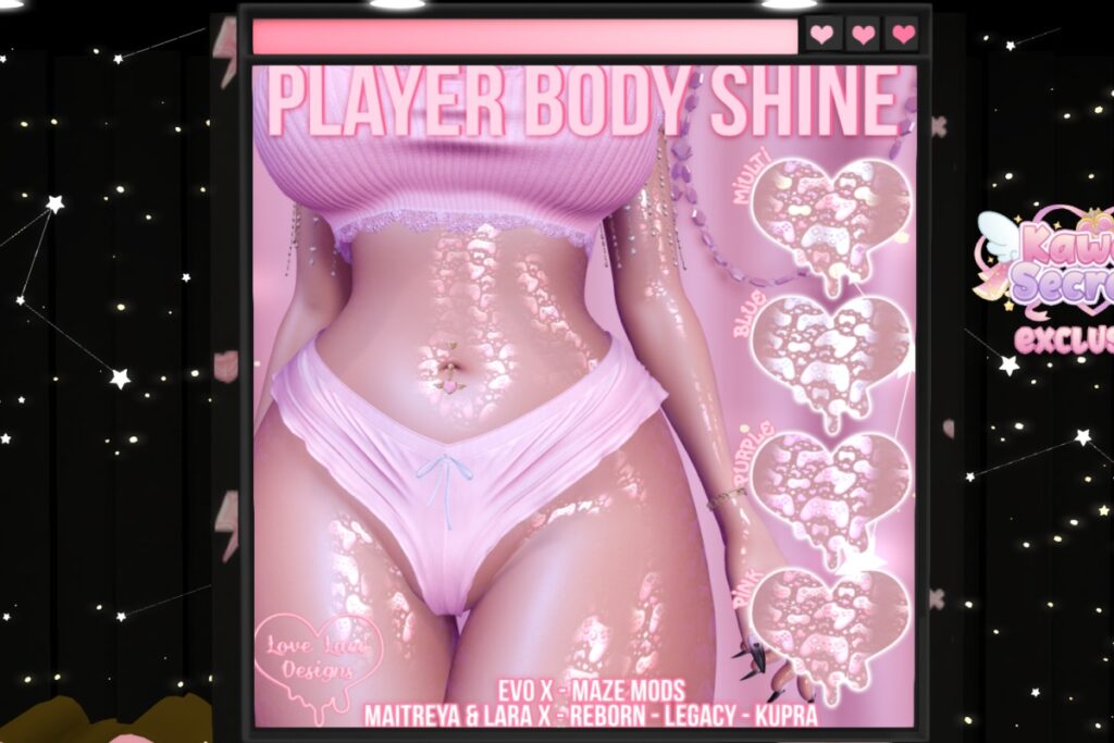 Player Body Shine - EvoX/Legacy/MaitreyaX/Reborn/+mods, L$250 each
