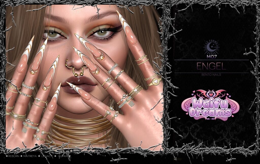 M07 Engel Nails - Inithium/Legacy/Maitreya/Reborn