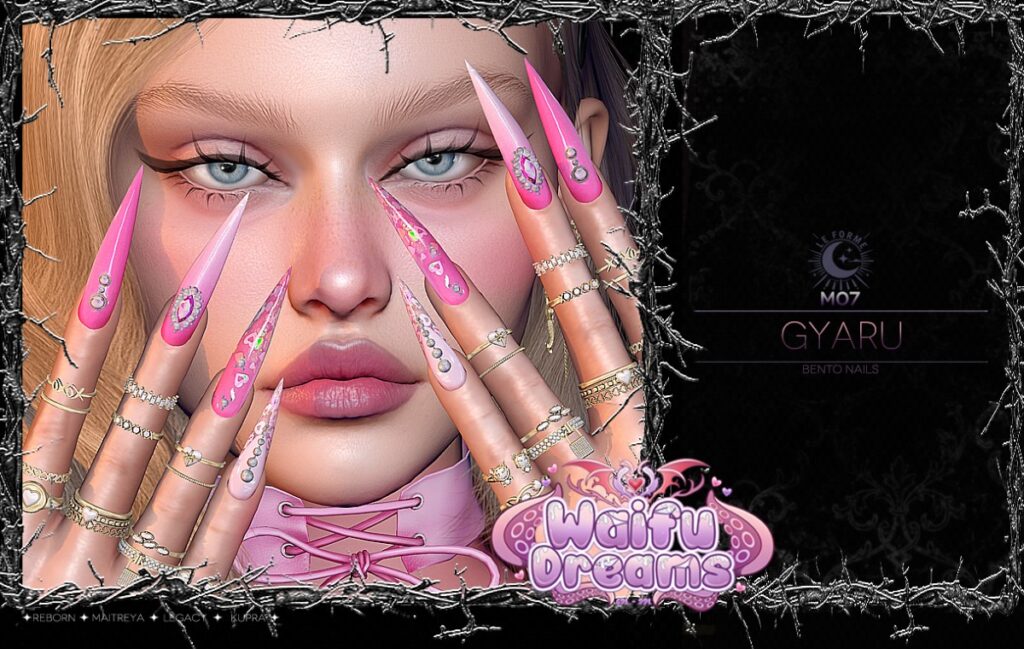 M07 Gyaru Nails - Inithium/Legacy/Maitreya/Reborn