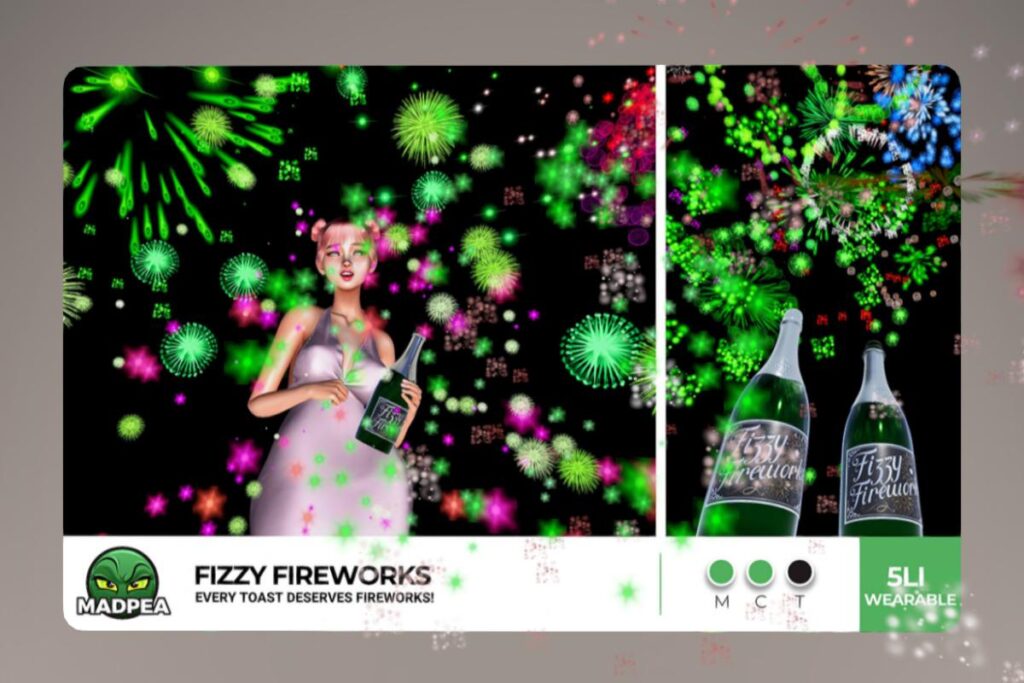 Fizzy Fireworks, L$399