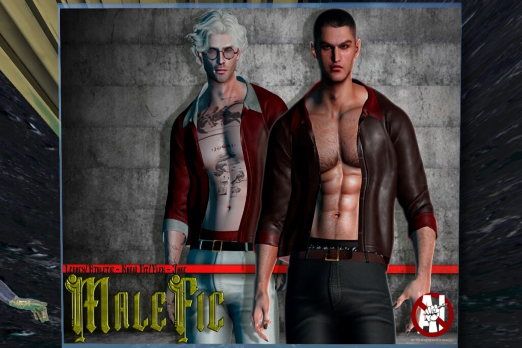 Leather Shirt - Jake/Kario Fit+Flex/Legacy, L$199 each